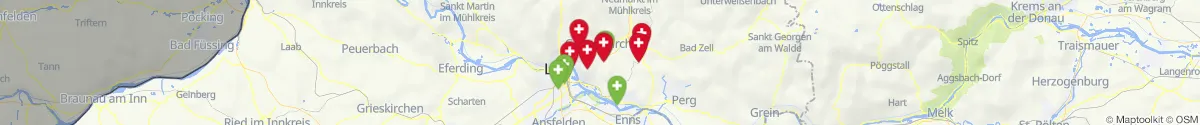Map view for Pharmacies emergency services nearby Gallneukirchen (Urfahr-Umgebung, Oberösterreich)